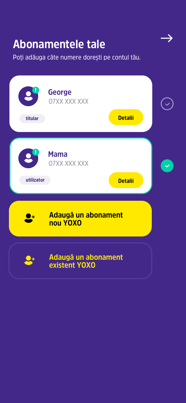 YOXO Dashboard